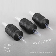 Black 30mm High Quallity Silicone Disposable Tattoo Tube with Tips